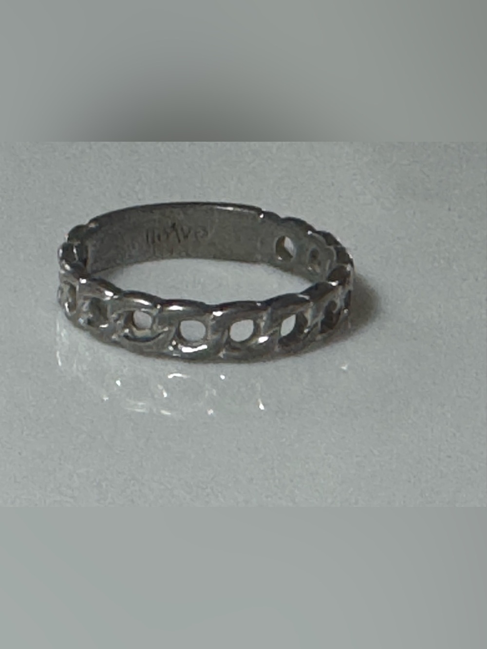Vintage 1980s Avon Monaco Wave Ring